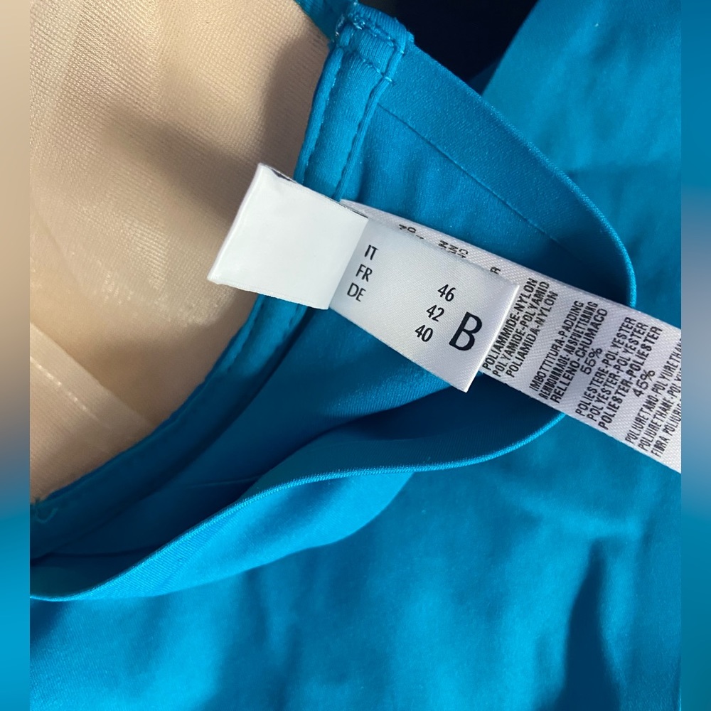 La Perla Turquoise Bikini Set With Brazilian Cut … - image 4